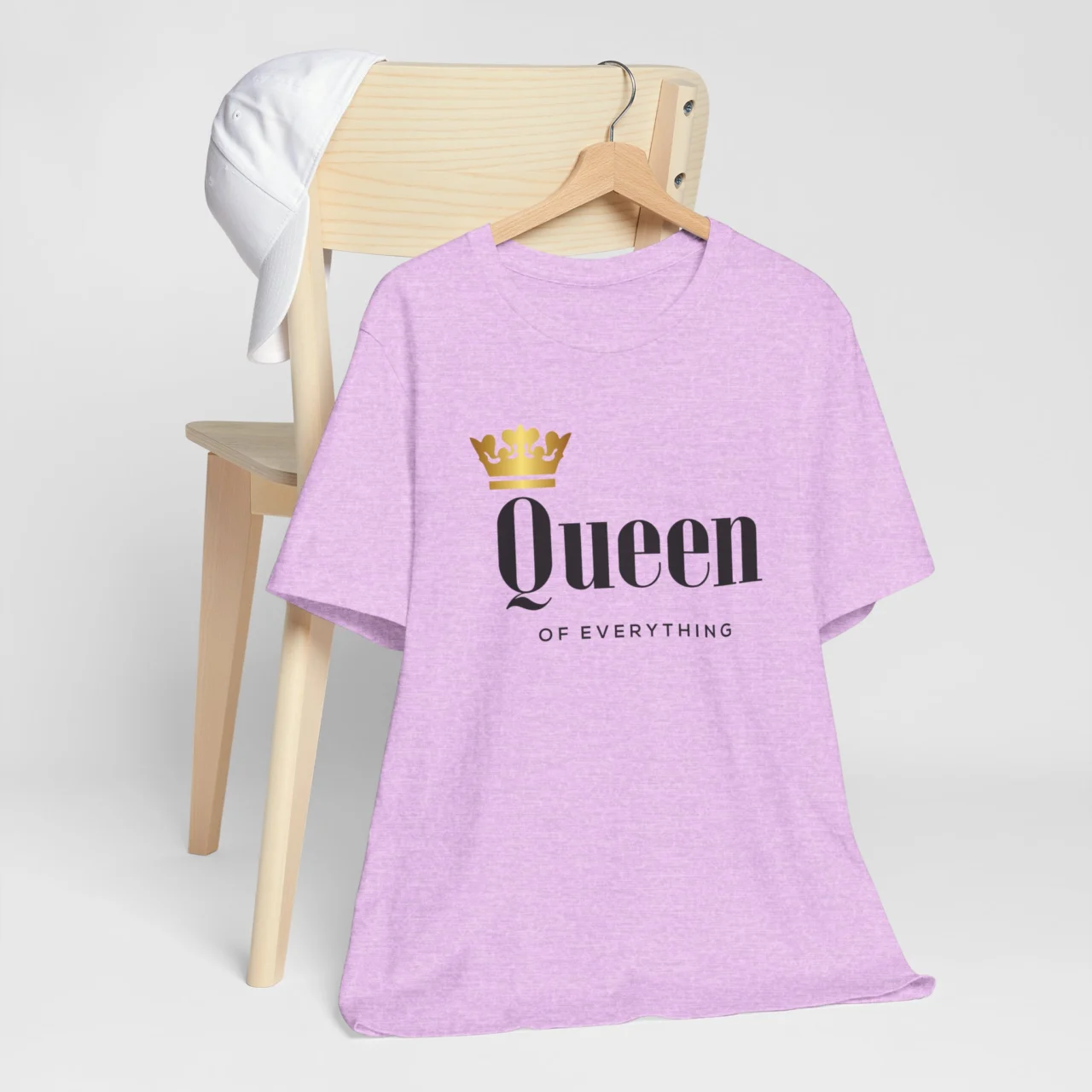 Queen of Everything T-Shirt - Funny Couples Valentines Day Shirt - Unisex Romantic Tee for Her - Matching Couple Gift Shirt - Image 9