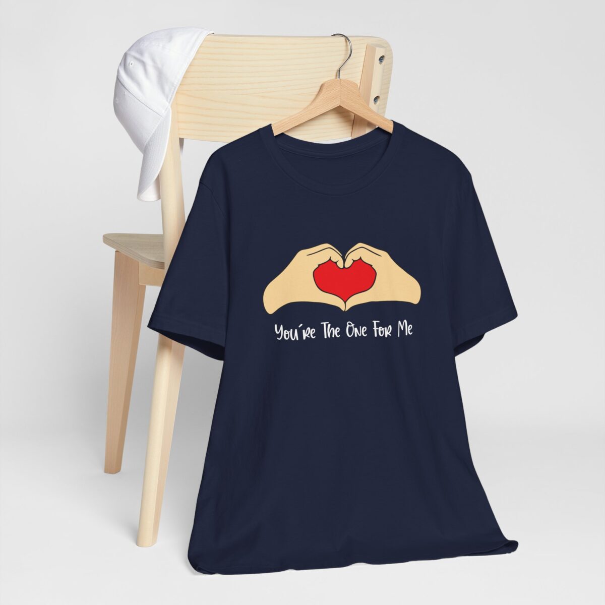 You're The One for Me T-Shirt - Romantic Unisex Valentine’s Day Shirt - Matching Couple Love Quote Tee - Perfect Anniversary Gift for Him or Her - Image 7