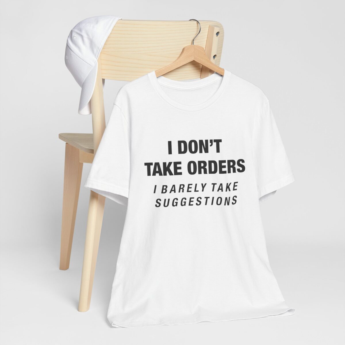 Funny Bossy Boss Vibes Tee - I Don't Take Orders I Barely Take Suggestions T-Shirt - Sarcastic Personality Gift - Image 2