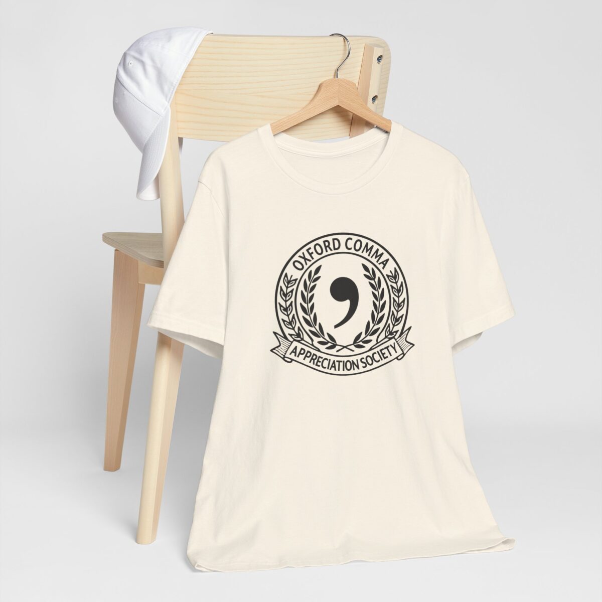 Oxford Comma Appreciation Society T-Shirt - Funny Grammar Nerd Tee - English Teacher Gift Shirt - Book Lover’s Graphic Tee - Image 5