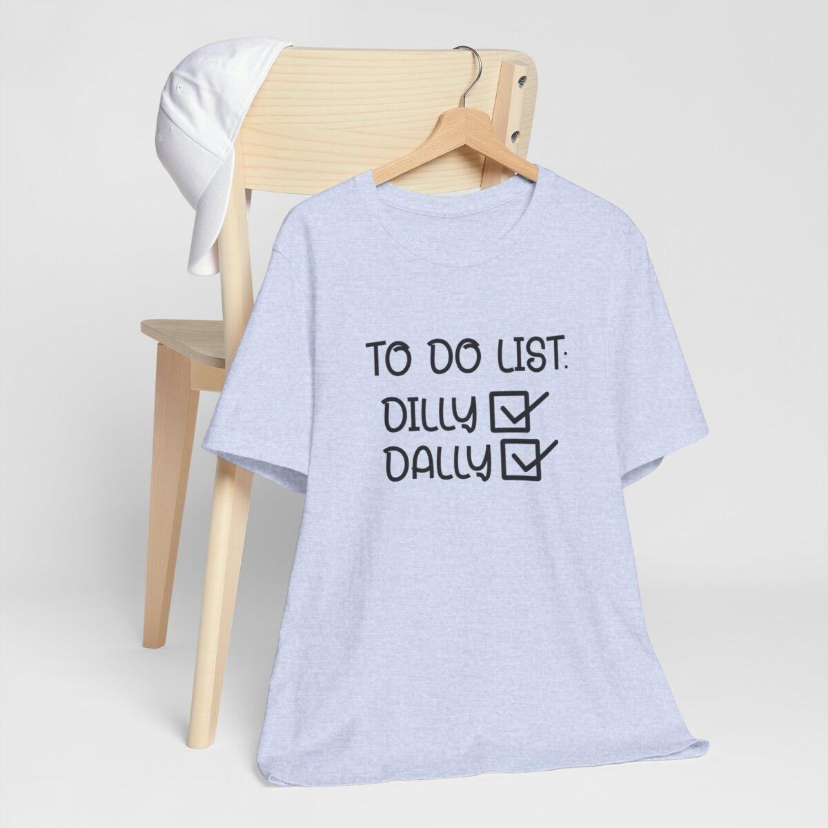 To-Do List Dilly Dally T-Shirt - Funny Procrastination Tee - Lazy Day Humor Shirt - Playful Relaxed Graphic Tee - Image 4