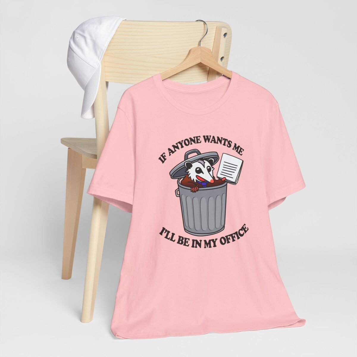 If Anyone Wants Me Ill Be in My Office T-Shirt - Funny Opossum Lover Tee - Work from Home Humor Shirt - Lazy Animal Graphic Tee - Image 7