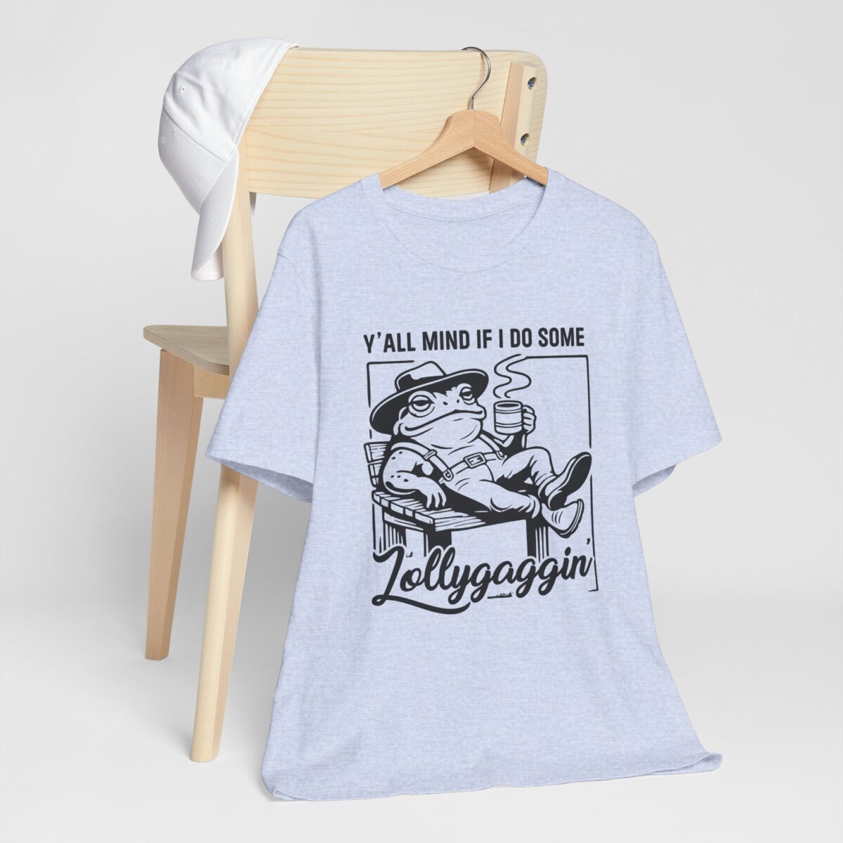 Yall Mind If I Do Some Lollygaggin T-Shirt - Funny Southern Humor Tee - Relaxed Chill Vibes Graphic Shirt - Image 7
