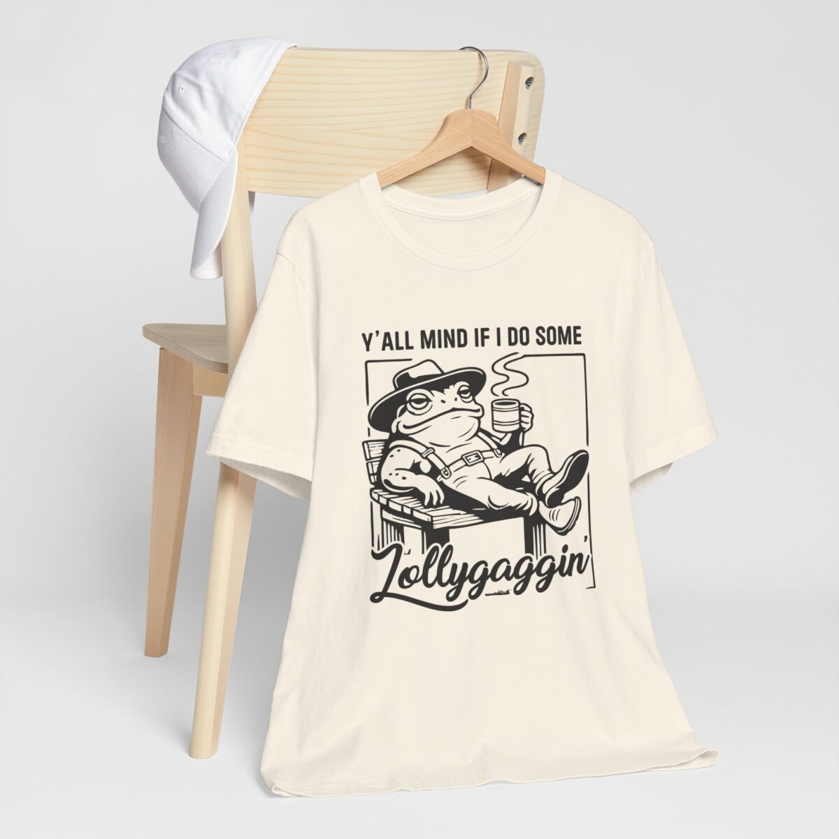 Y’all Mind If I Do Some Lollygaggin’ T-Shirt - Funny Southern Humor Tee - Relaxed Chill Vibes Graphic Shirt