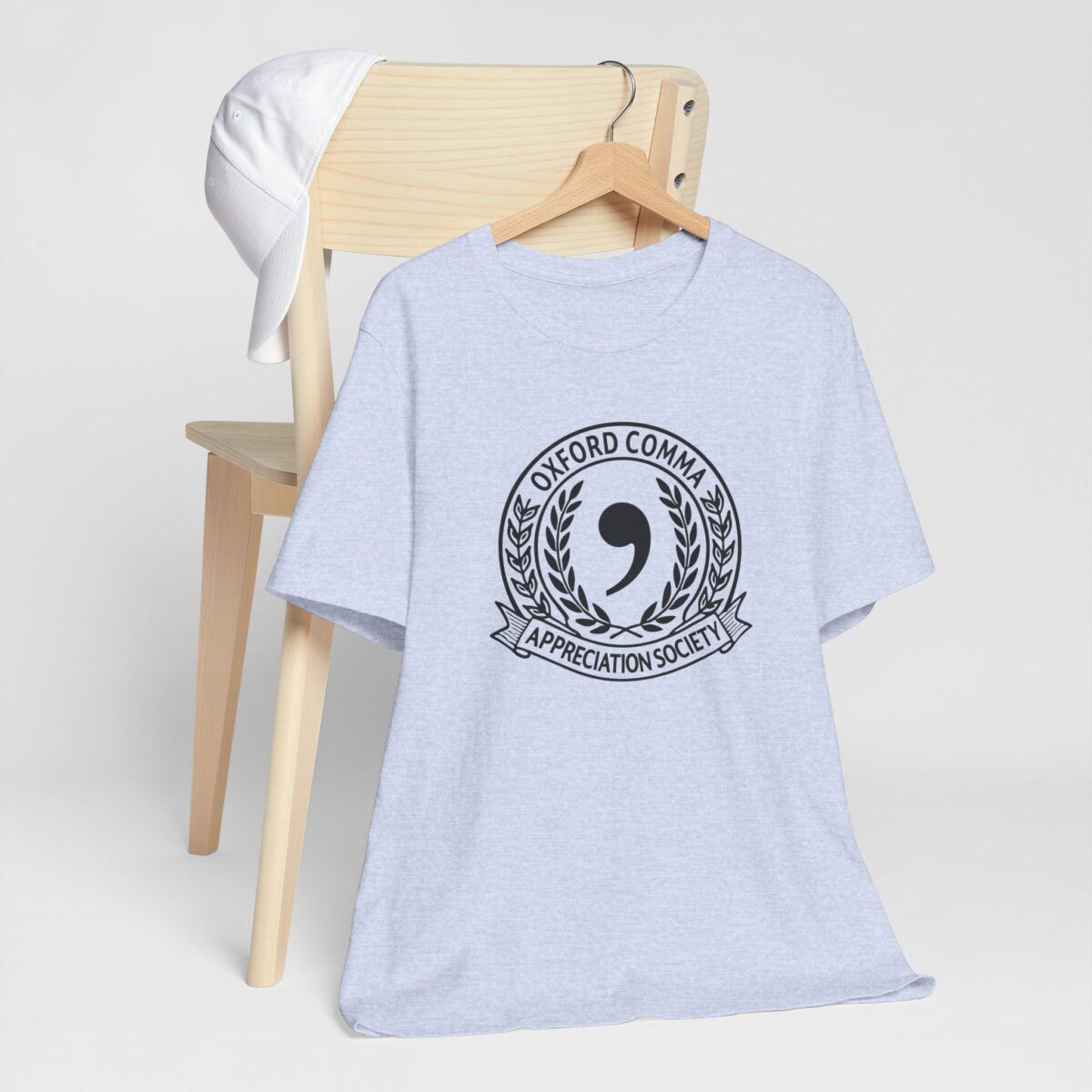 Oxford Comma Appreciation Society T-Shirt - Funny Grammar Nerd Tee - English Teacher Gift Shirt - Book Lover’s Graphic Tee - Image 6