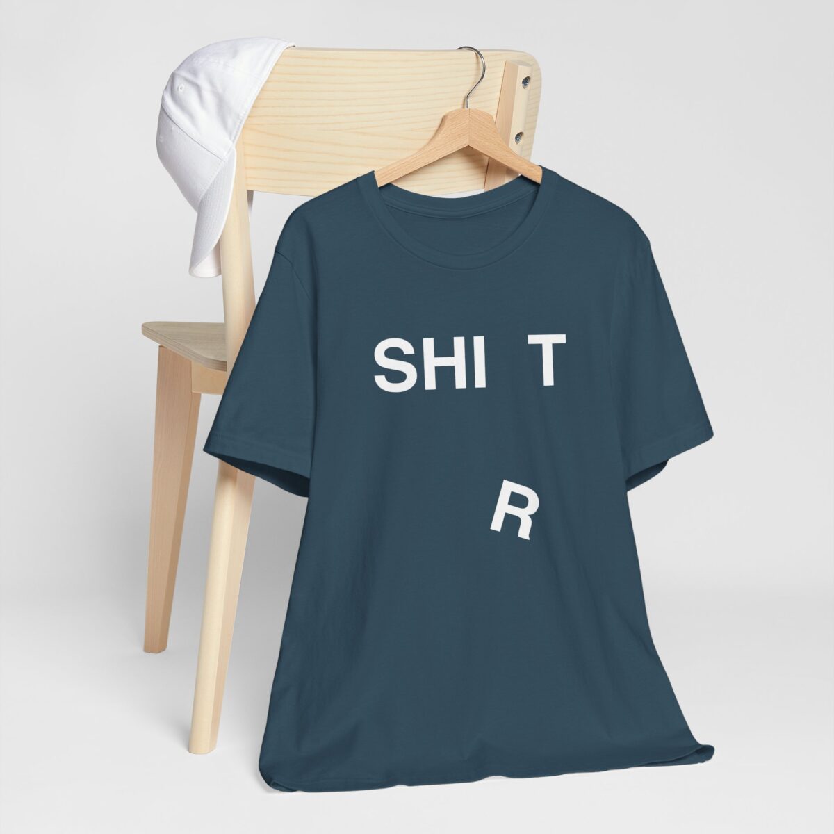 Shirt Design T-Shirt - Minimalist Graphic Design Tee - Funny Casual Unisex Short Sleeve Shirt - Image 4