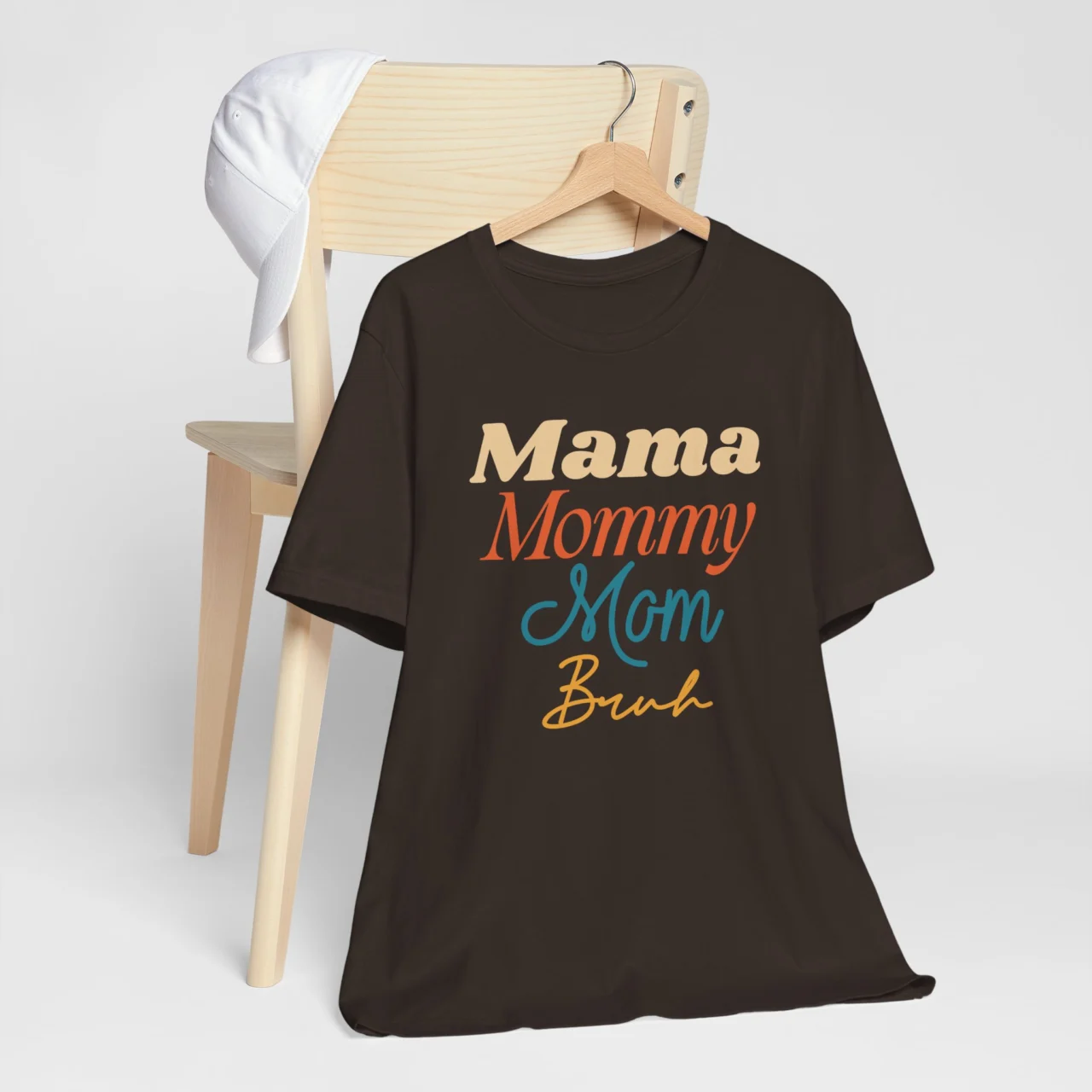 Mama Mommy Mom Bruh T-Shirt - Funny Mom Life Tee - Image 4