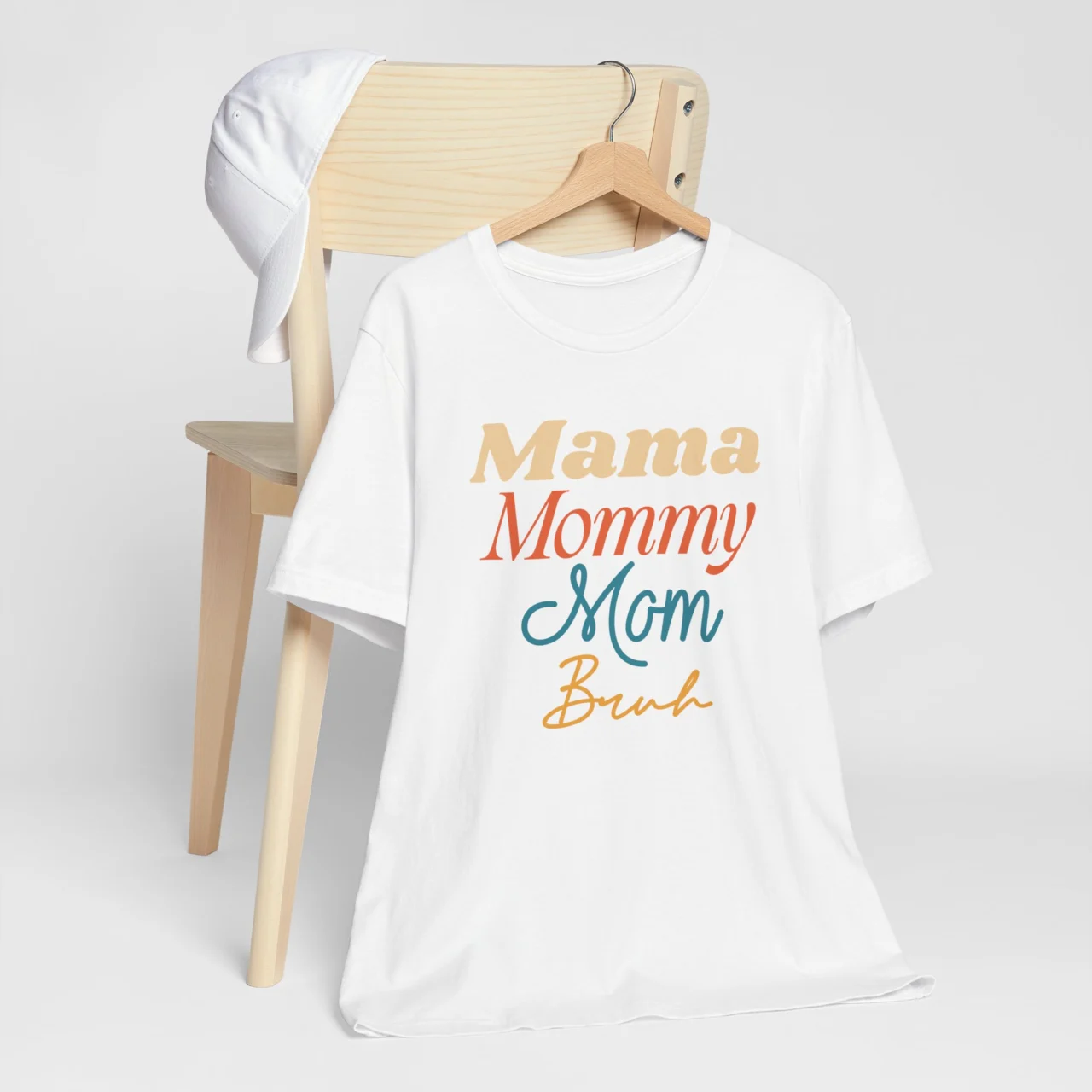 Mama Mommy Mom Bruh T-Shirt - Funny Mom Life Tee - Image 3