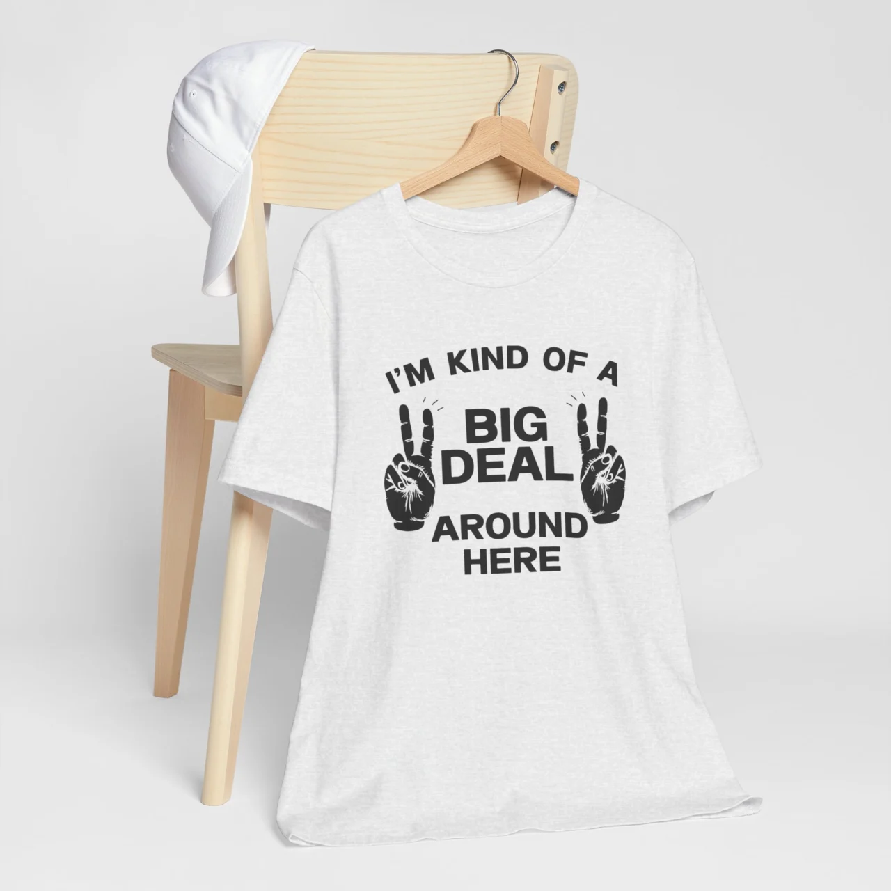 Funny pride Im Kind of a Big Deal Around Here Shirt with “I’m Kind of a Big Deal Around Here” phrase, casual humor shirt.