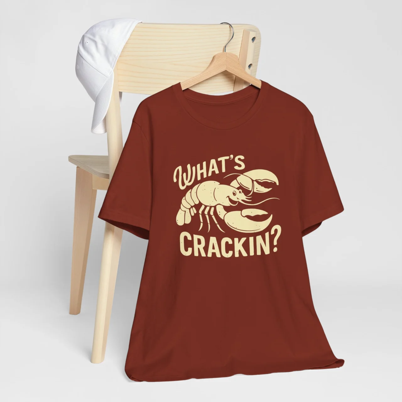 Whats Crackin T-Shirt - Funny Lobster Tee