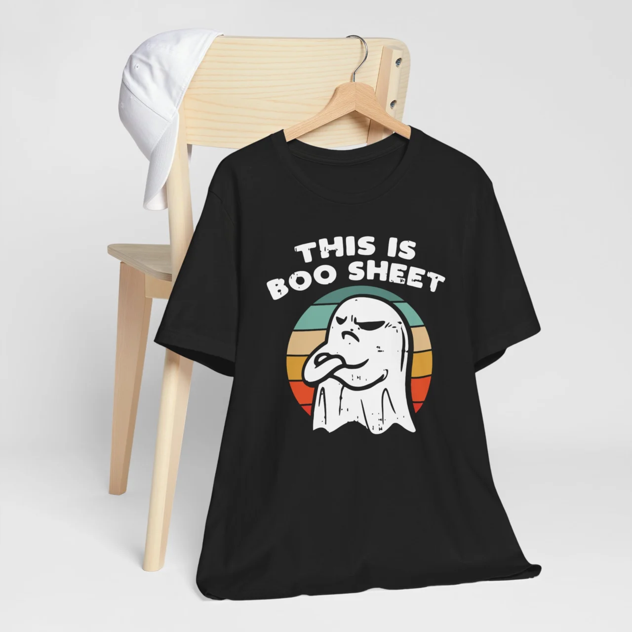 This Is Boo Sheet Shirt - Funny Halloween Ghost Tee - Image 4