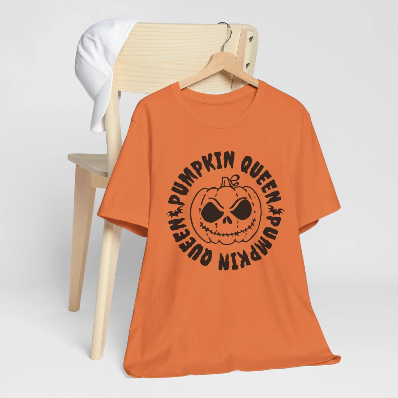 Pumpkin Queen Shirt – Spooky Halloween Pumpkin Tee, Cute Halloween Costume Shirt, Fall Pumpkin Shirt