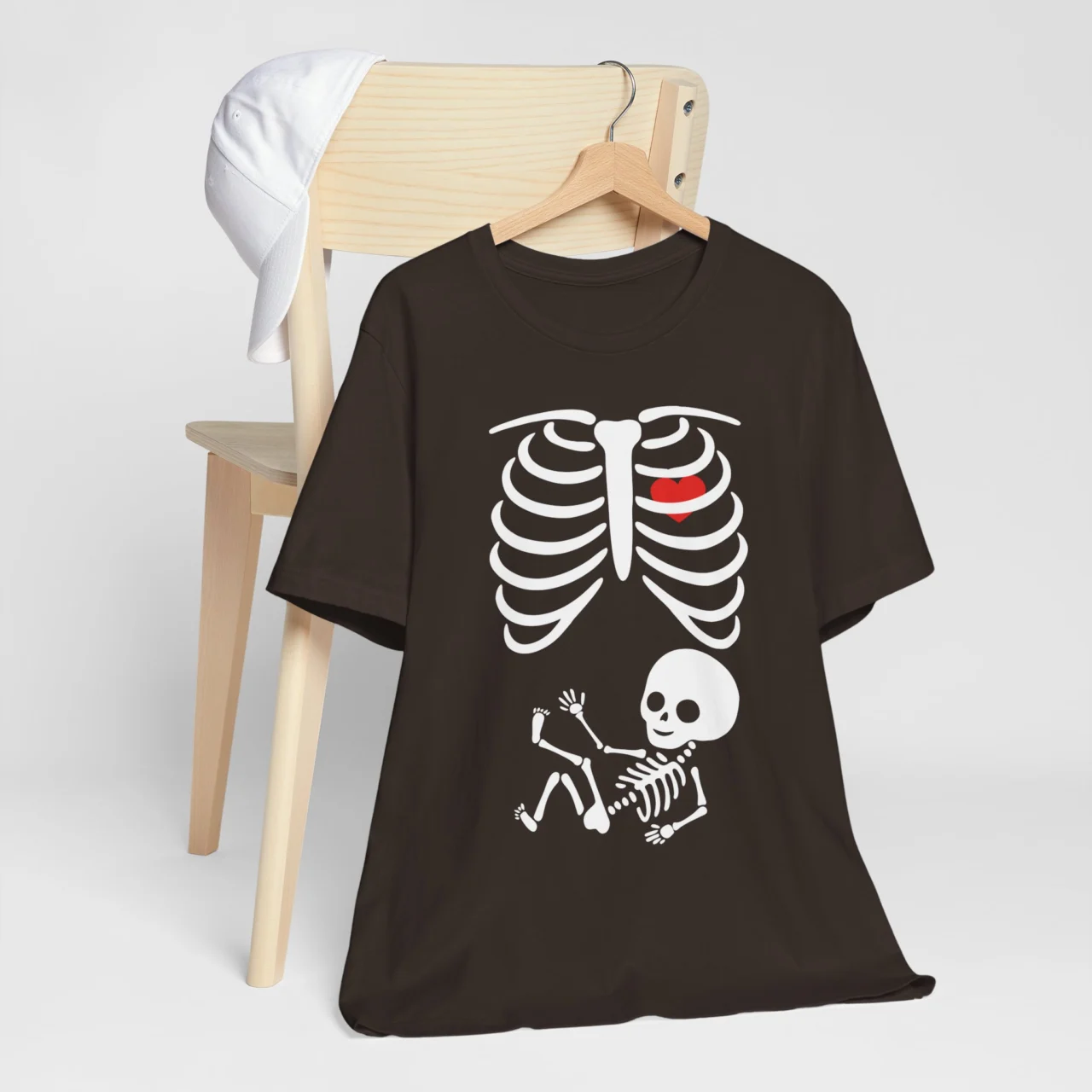 Matching Halloween Pregnancy Announcement Shirt For Her - Image 3