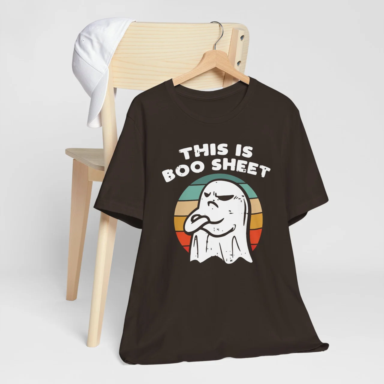 This Is Boo Sheet Shirt - Funny Halloween Ghost Tee - Image 3