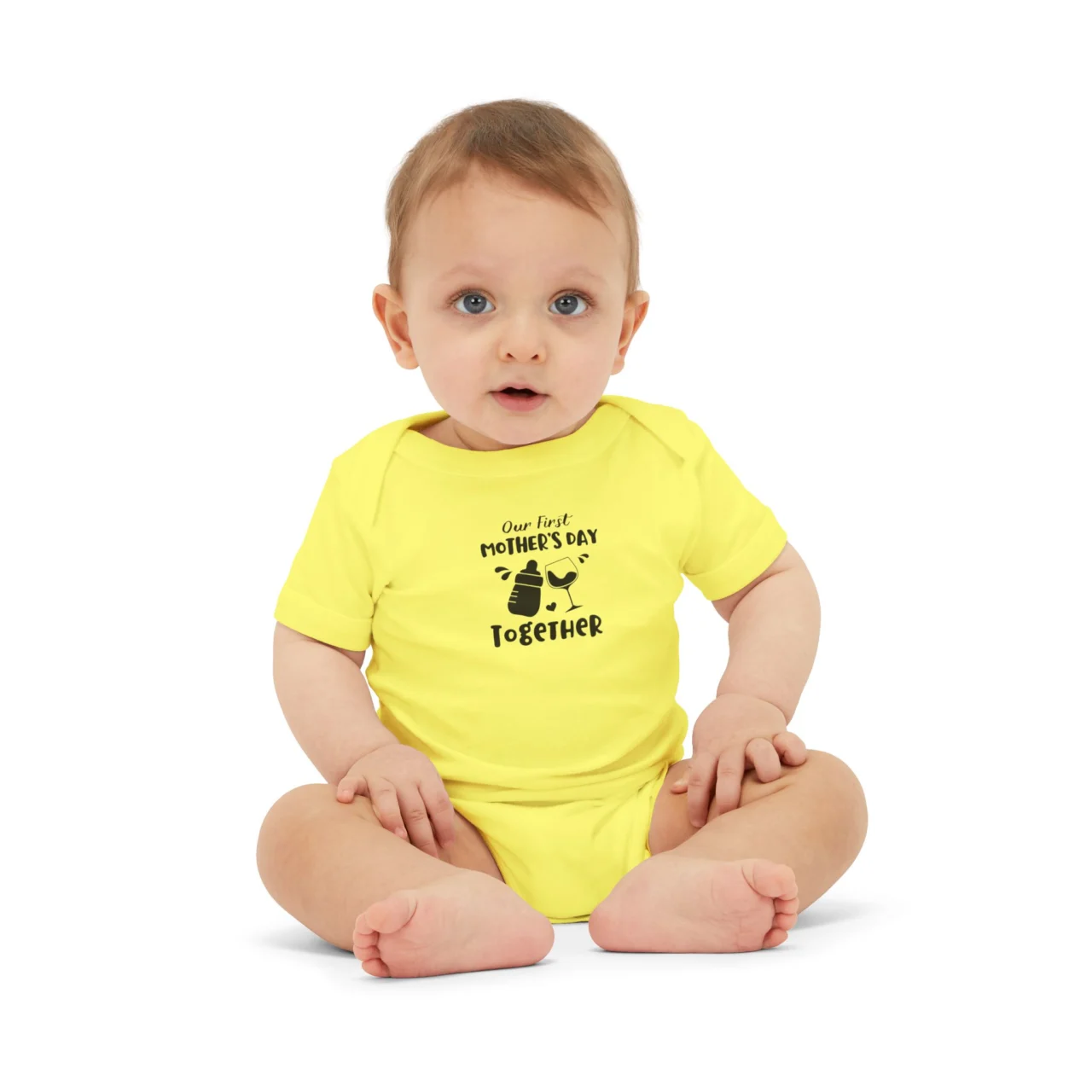 Our First Mothers Day Together Onesie for Baby - Image 5