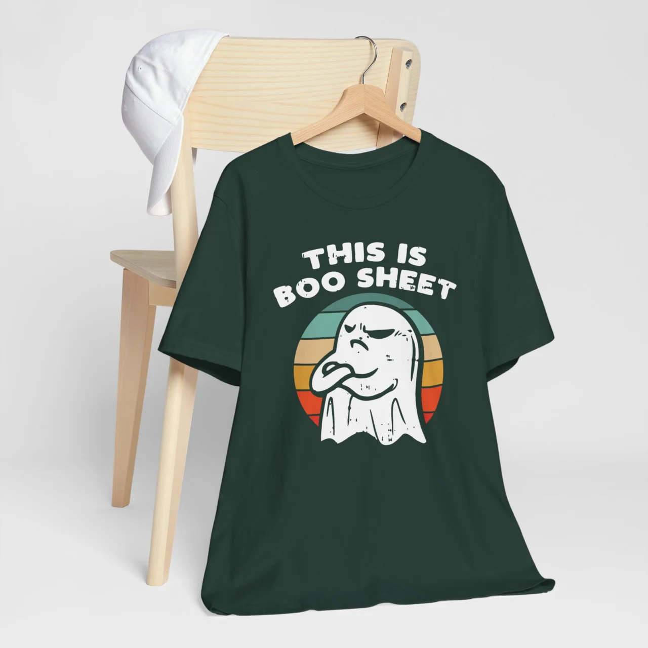 This Is Boo Sheet Shirt - Funny Halloween Ghost Tee - Image 5