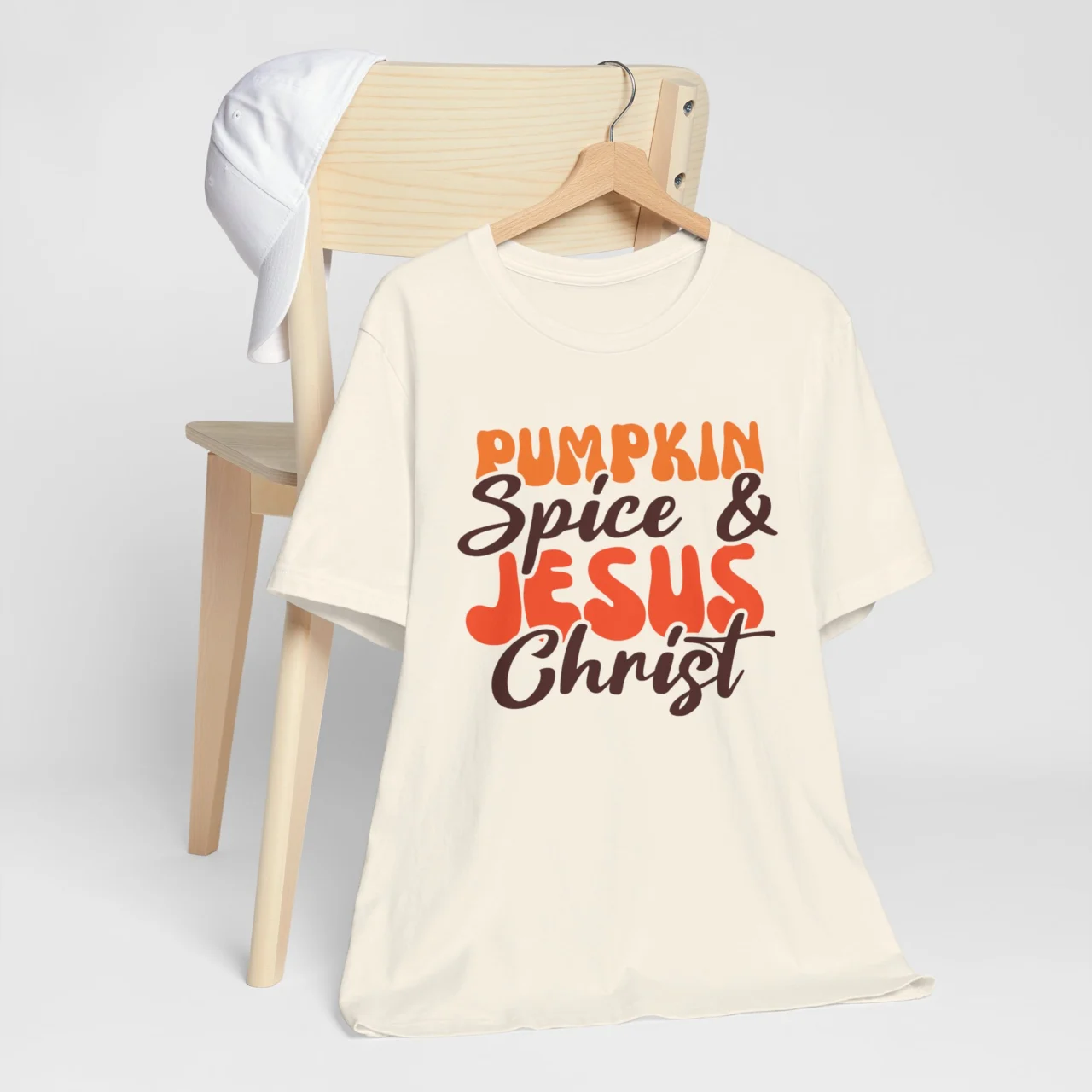 Pumpkin Spice and Jesus Christ Shirt - Christian Halloween Tee, Fall Jesus Shirts