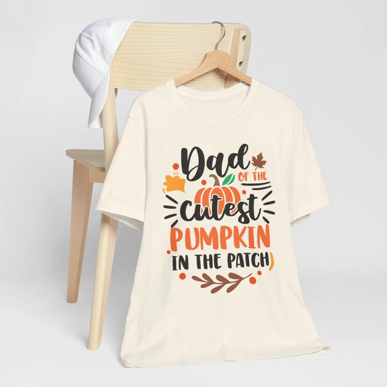 Dad of the Cutest Pumpkin in the Patch Shirt - Cute Fall Dad Tee - Family Matching Pumpkin Shirt
