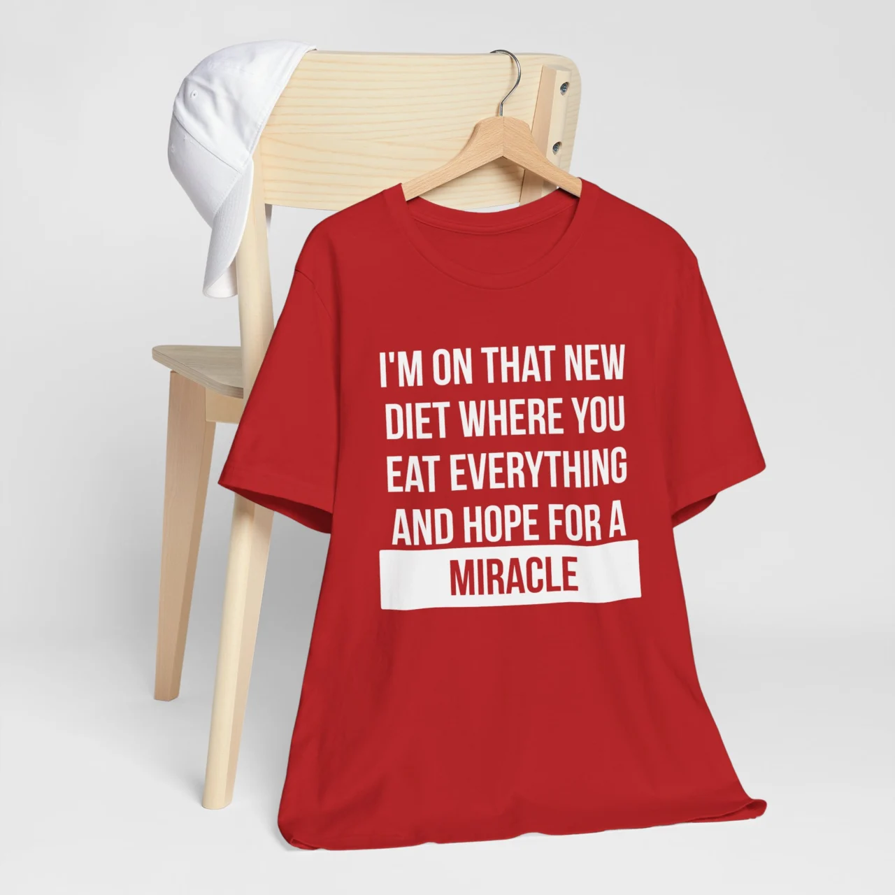 Funny Diet Shirt - You Eat Everything and Hope for a Miracle - Image 9