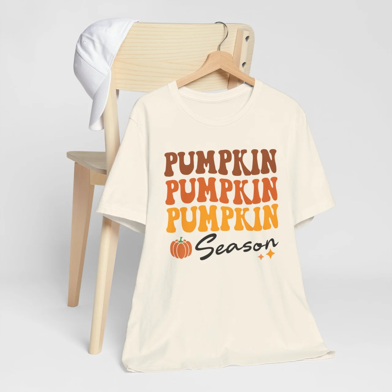 Pumpkin Season Shirt - Fall Pumpkin Tee - Retro Halloween T-Shirt, Autumn Thanksgiving Graphic