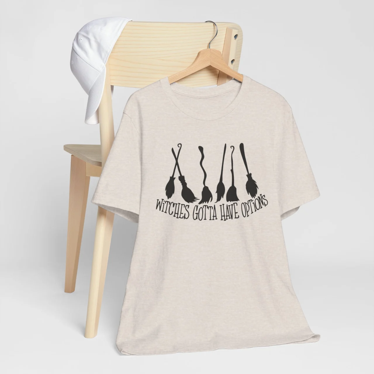 Witches Gotta Have Options Shirt - Funny Witchy Broom Tee - Sarcastic Halloween Shirt