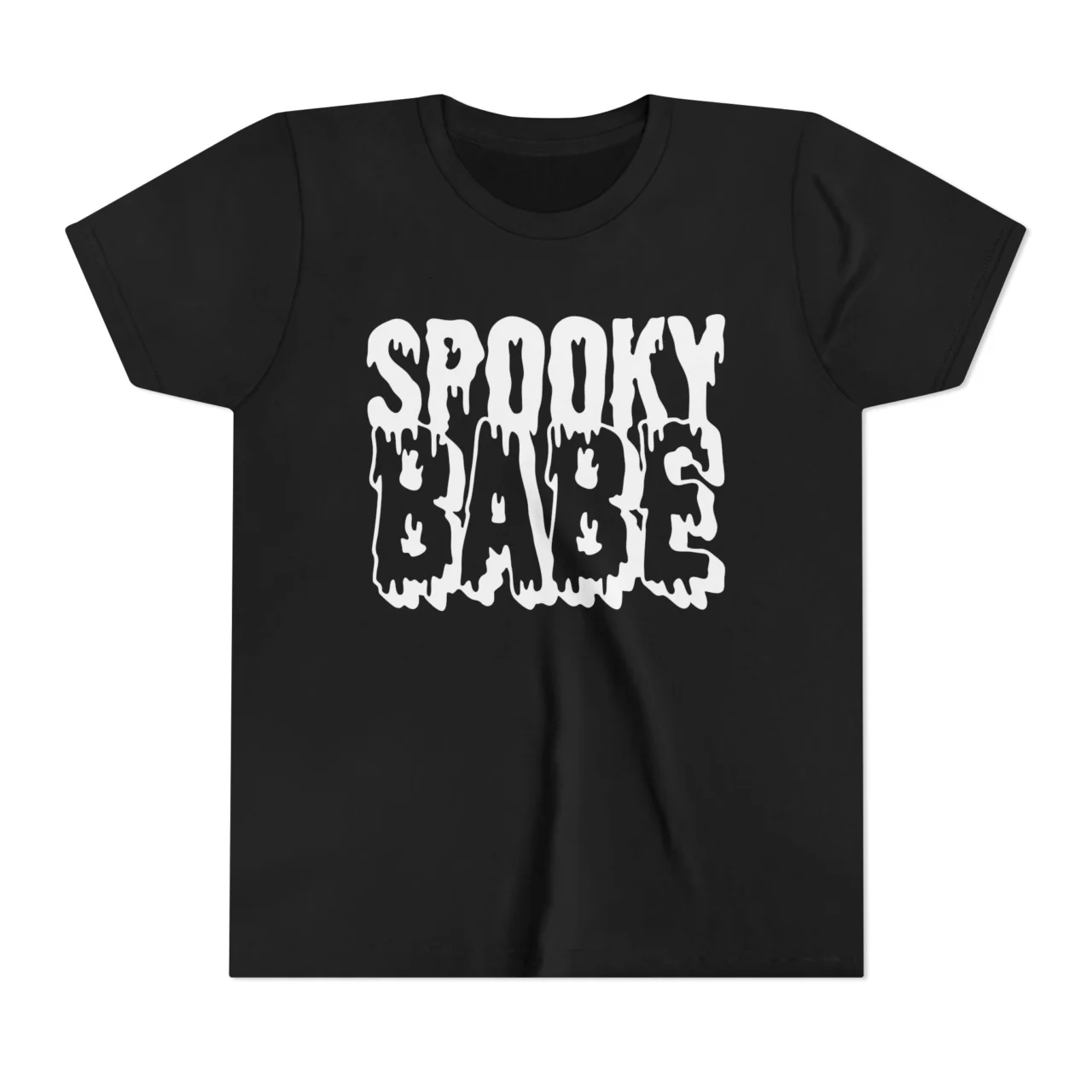 Spooky Babe Shirt – Youth Halloween Tee, Halloween Kids Shirt, Cute Spooky Season Shirt, Spooky Babe Girl Shirt