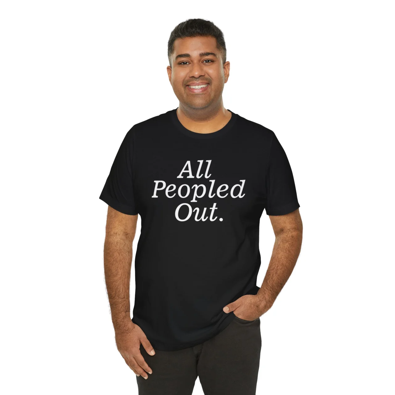 All Peopled Out Shirt - Funny Introvert Tee