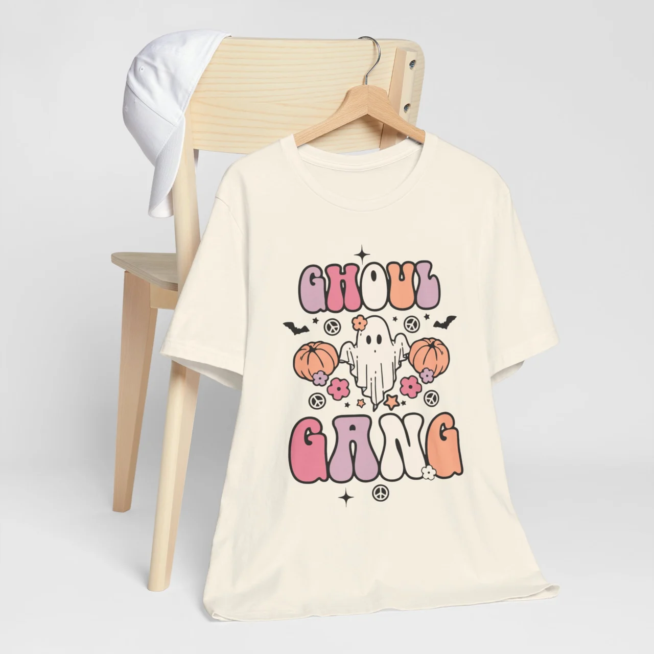 Ghoul Gang Halloween T-Shirt - Cute Ghost Graphic Tee - Spooky Unisex Shirt