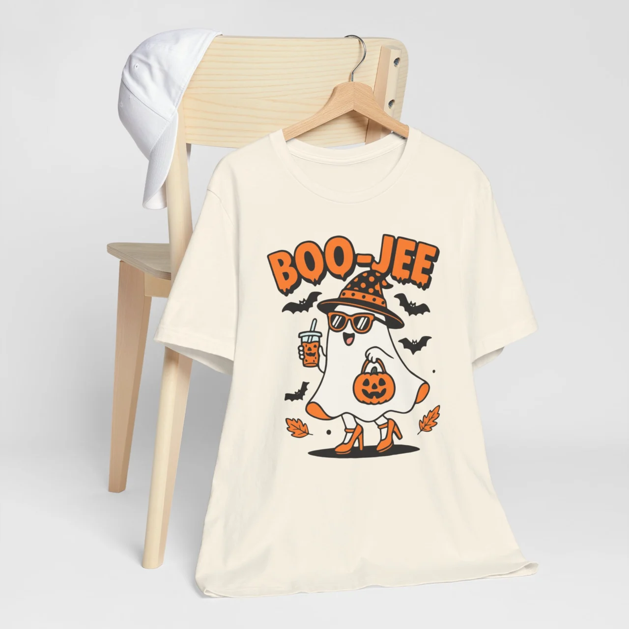Boo-Jee Halloween Shirt - Boujee Ghost Graphic Tee, Funny Spooky Season Shirt, Halloween Costume Alternative