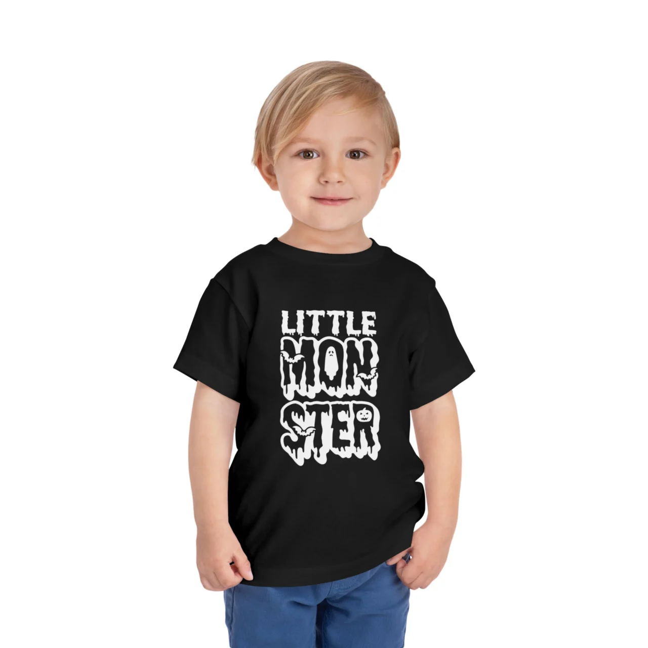 Little Monster Shirt – Funny Kids Halloween Tee, Baby Monster Shirt, Kids Halloween Gifts
