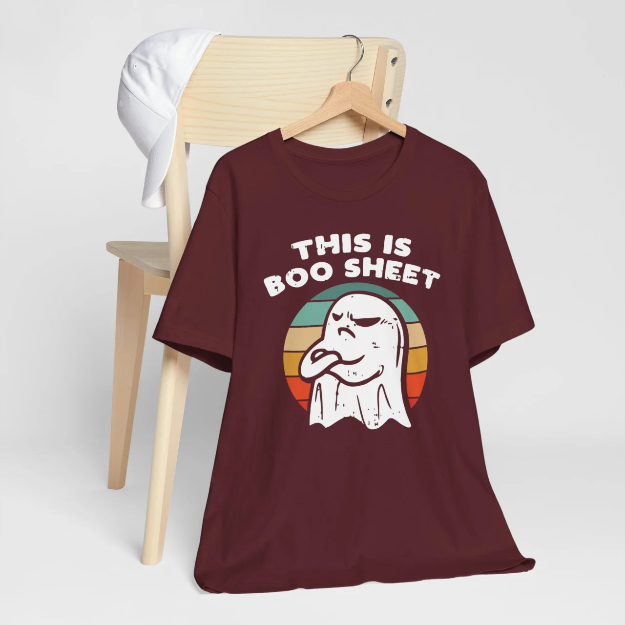 This Is Boo Sheet Shirt - Funny Halloween Ghost Tee - Image 6