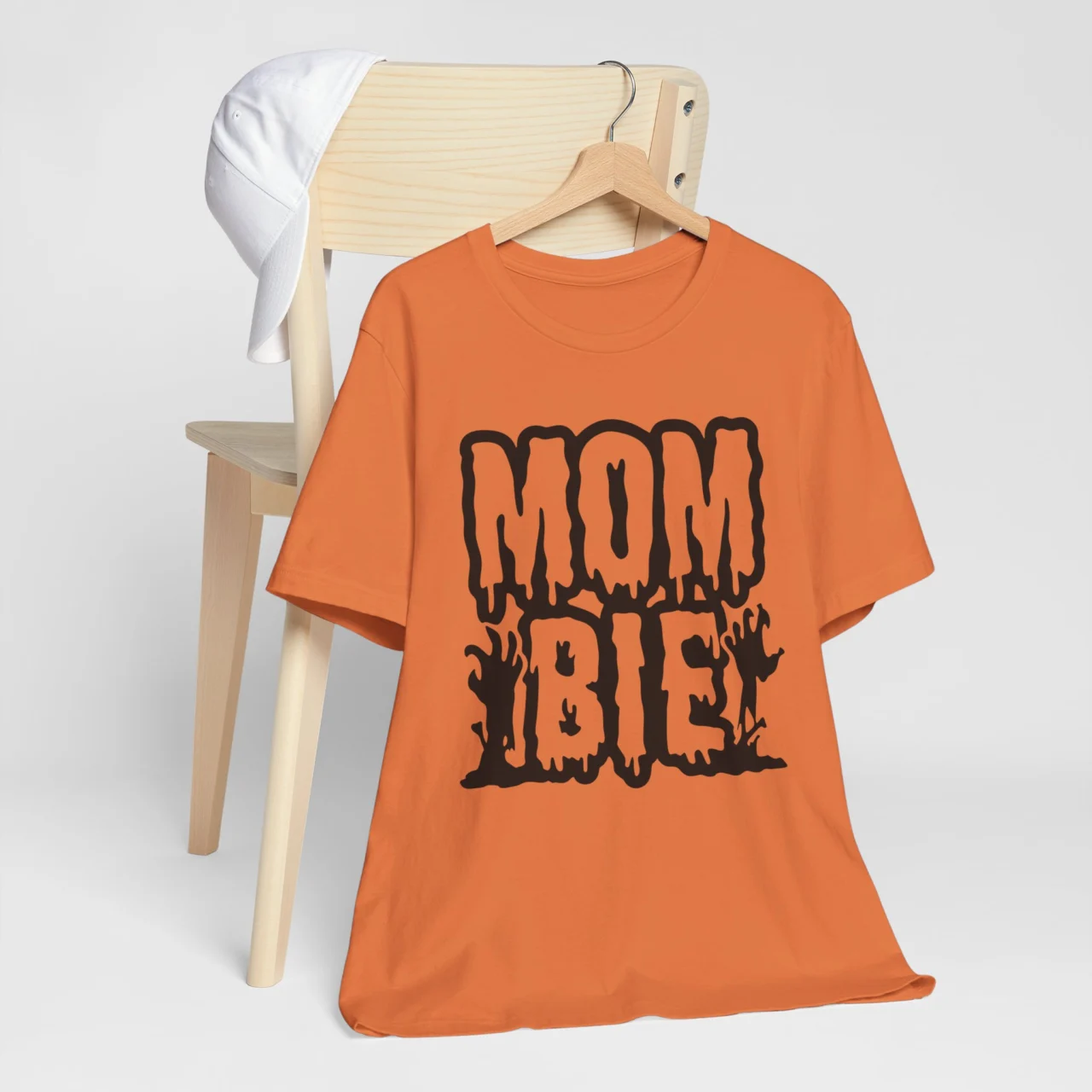 MomBie Shirt – Funny Zombie Mom Halloween Tee, Spooky Era Mama Shirt, Mom Costume Graphic Top