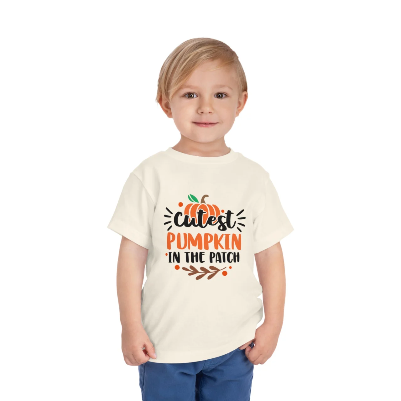 Cutest Pumpkin in the Patch Shirt - Cute Toddler Pumpkin Tee - Kids Halloween Shirt