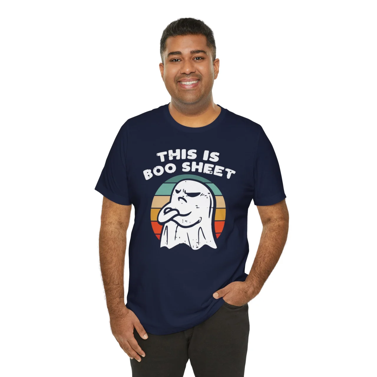 This Is Boo Sheet Shirt - Funny Halloween Ghost Tee - Image 2