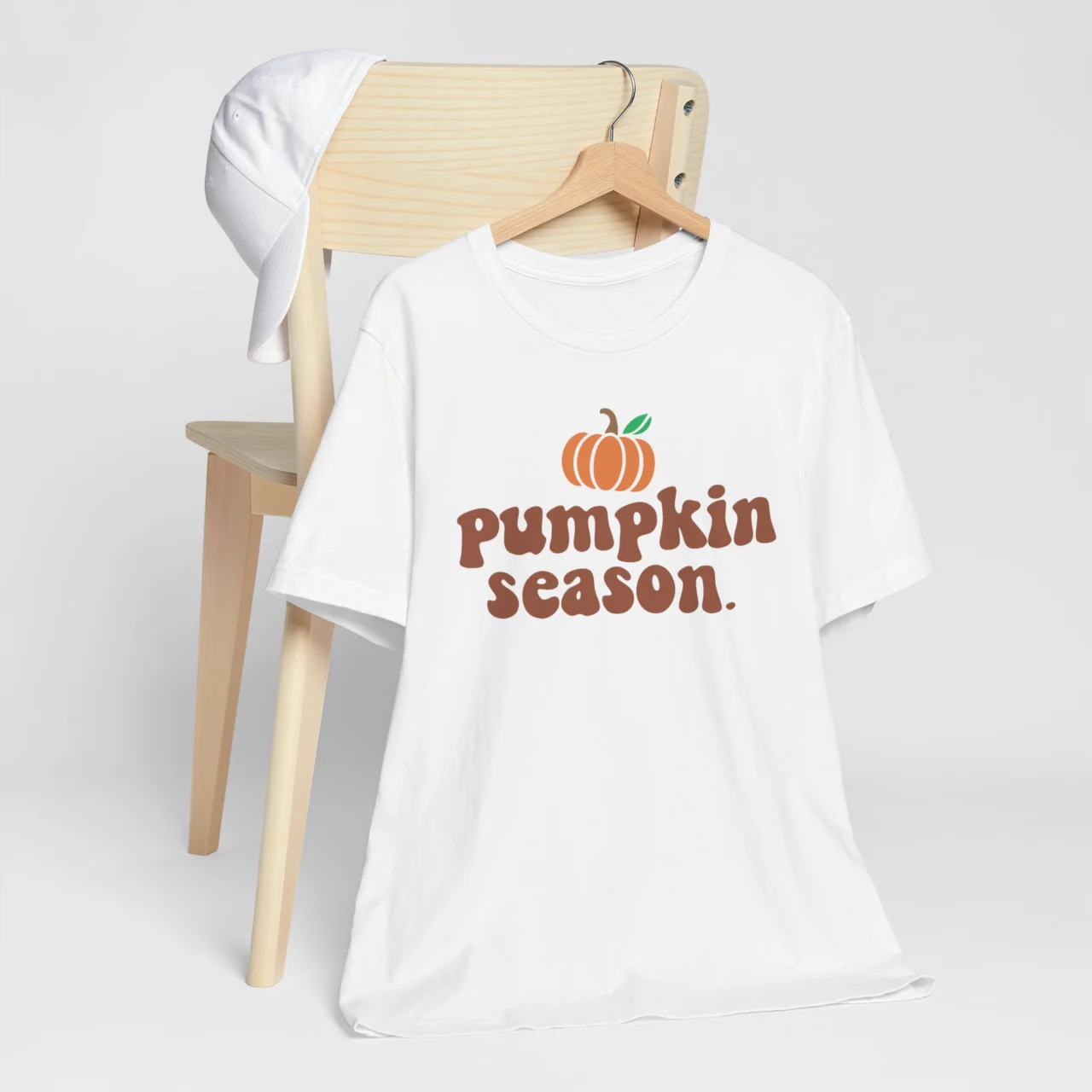 Pumpkin Season T-Shirt - Cozy Fall Graphic Tee - Image 3