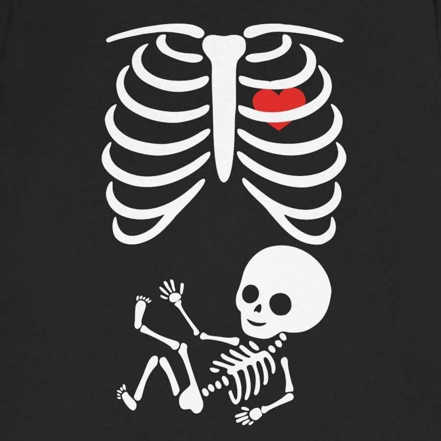Matching Halloween Pregnancy Announcement Shirt For Her - Image 9
