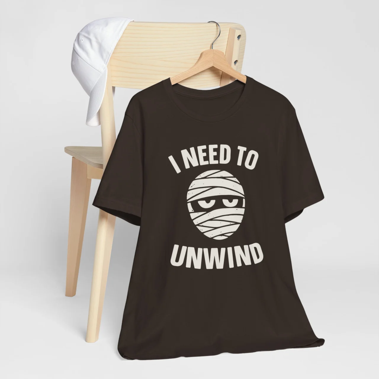 I Need to Unwind Shirt - Funny Mummy Halloween Tee - Image 4