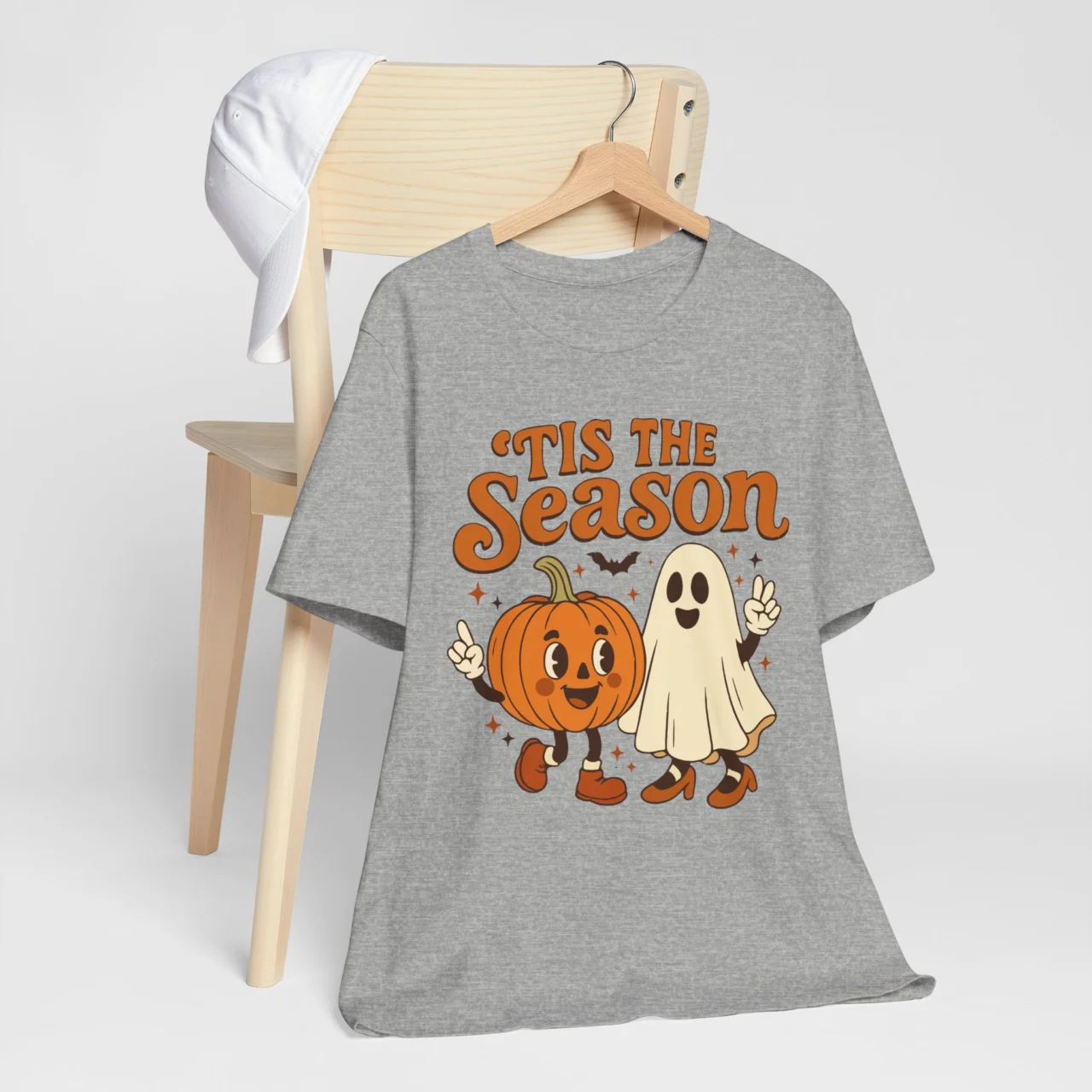 ’Tis The Season Halloween Pumpkin and Ghost Shirt - Image 9