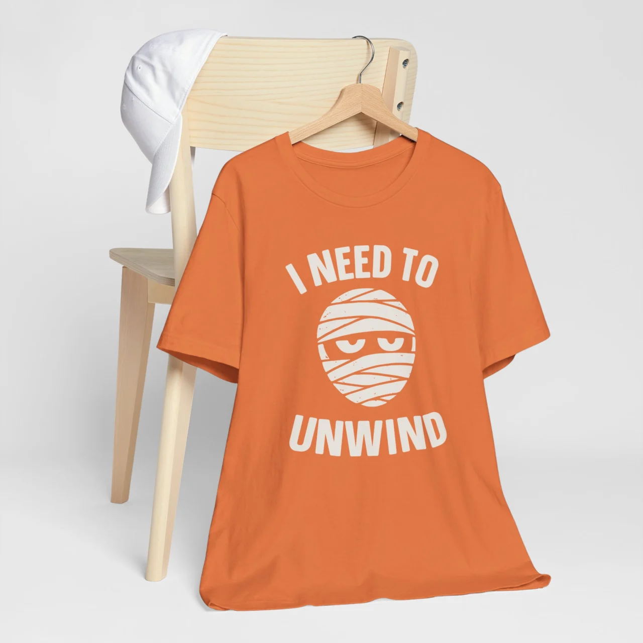 I Need to Unwind Shirt - Funny Mummy Halloween Tee - Image 6