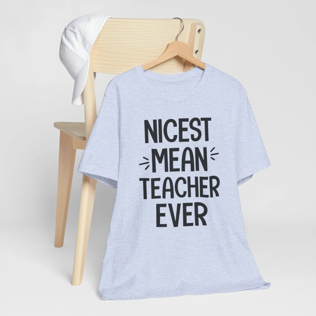 Nicest Mean Teacher Ever Shirt - Funny Teacher Tee - Image 7