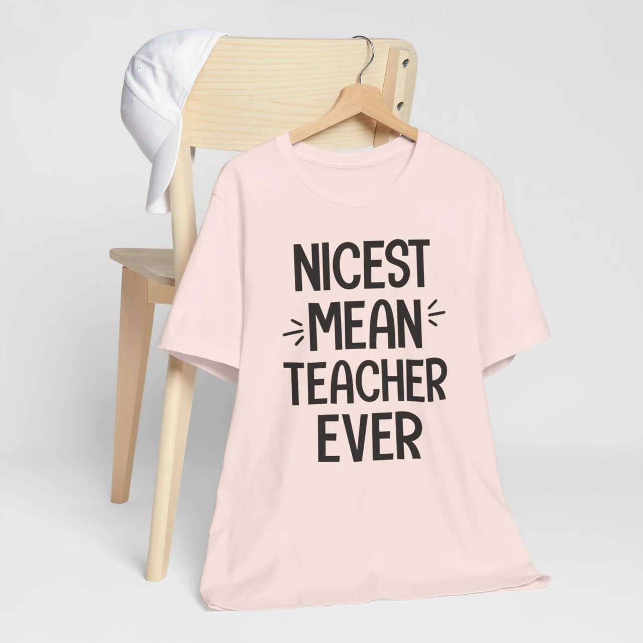 Nicest Mean Teacher Ever Shirt - Funny Teacher Tee - Image 4