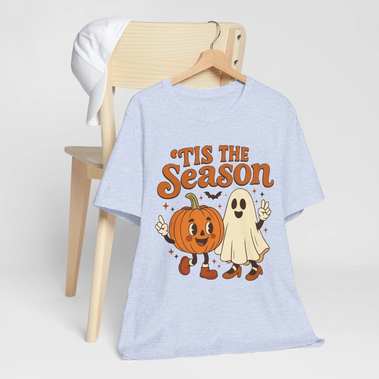 ’Tis The Season Halloween Pumpkin and Ghost Shirt - Image 8