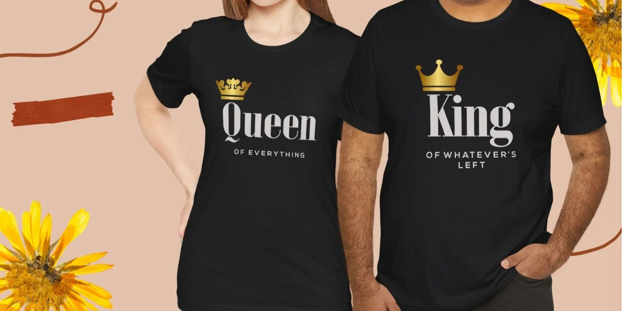 Matching T-Shirts | Couple Tees | Best Friend Shirts