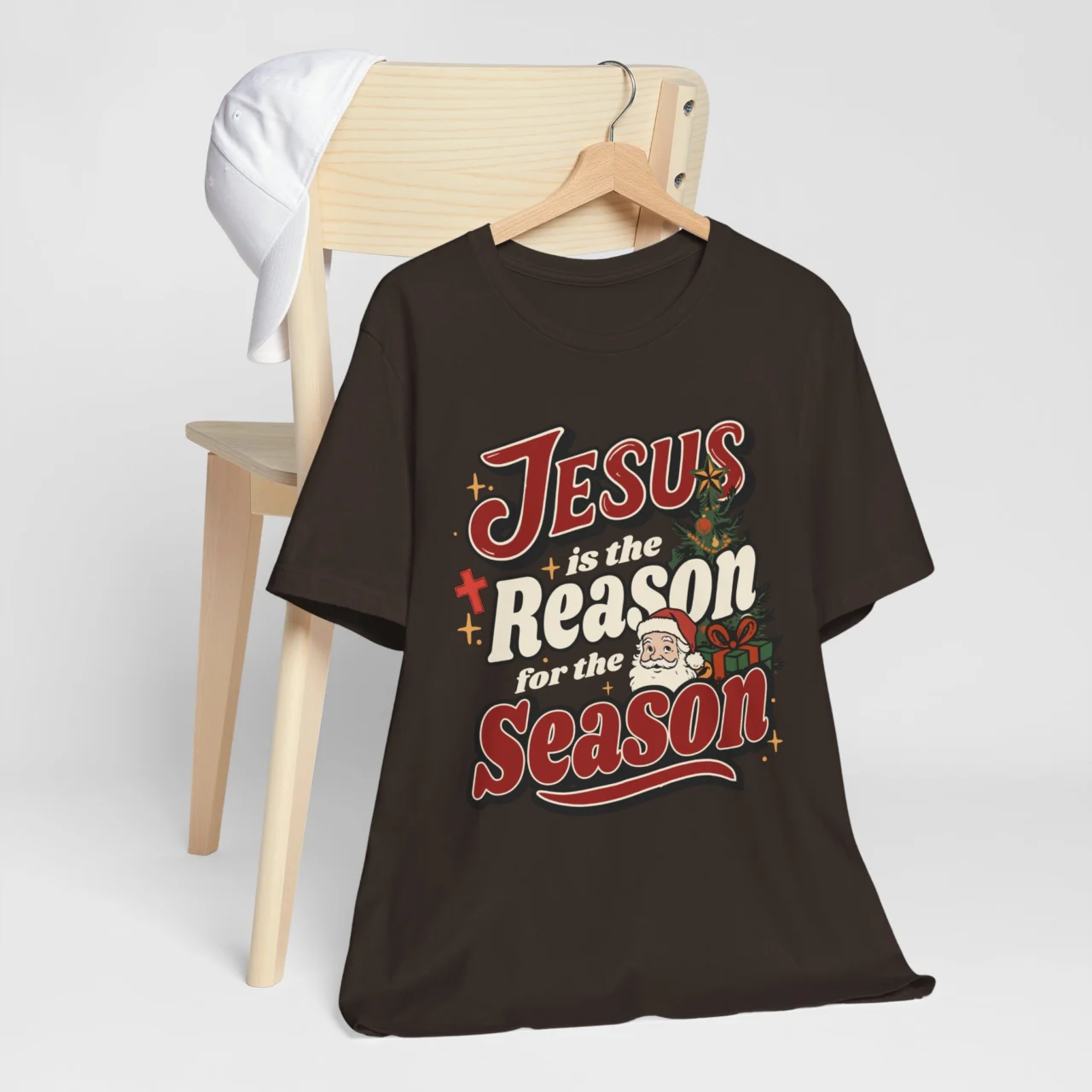Jesus is the Reason for the Season Shirt - Religious Christmas Tee - Image 5