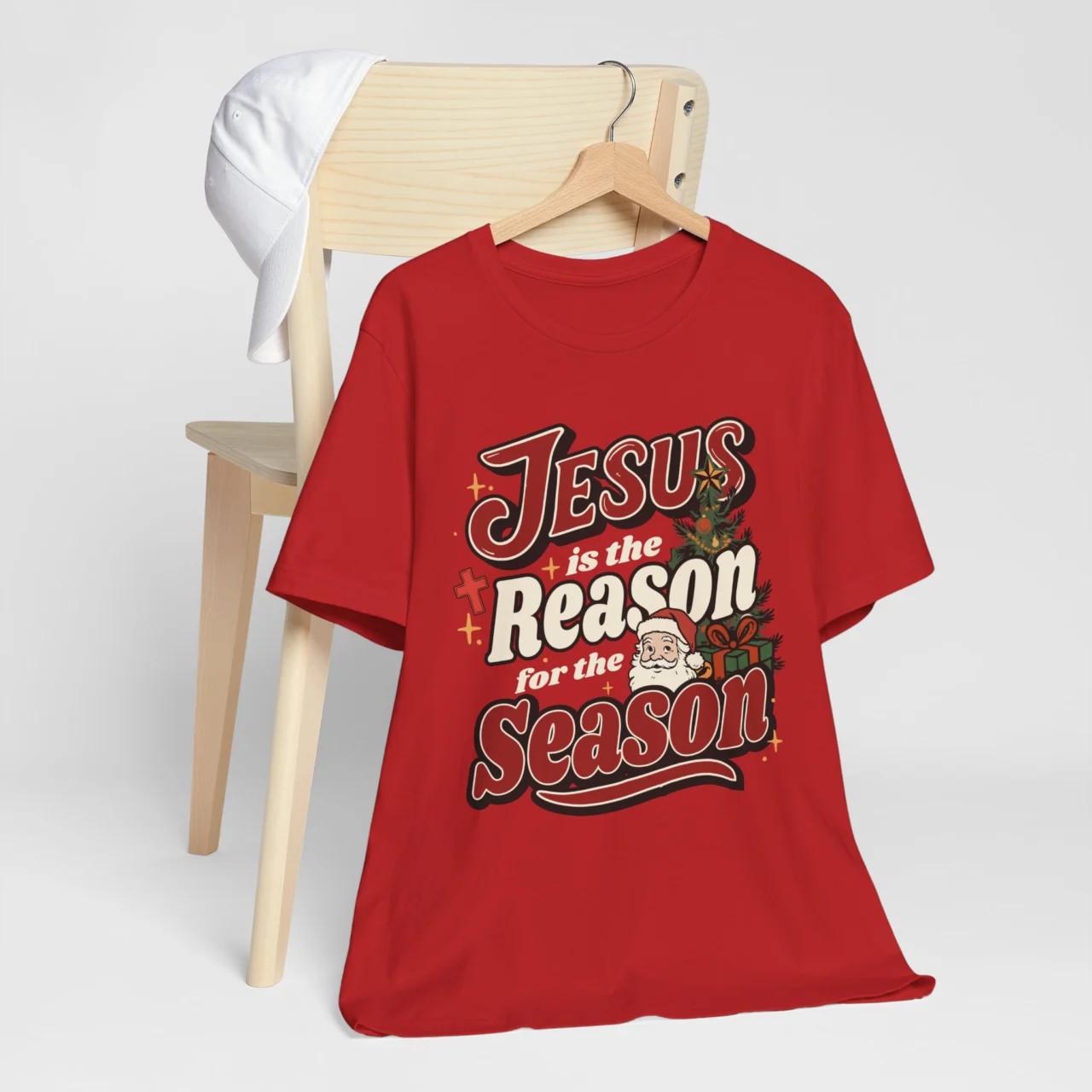 Jesus is the Reason for the Season Shirt - Religious Christmas Tee - Image 8