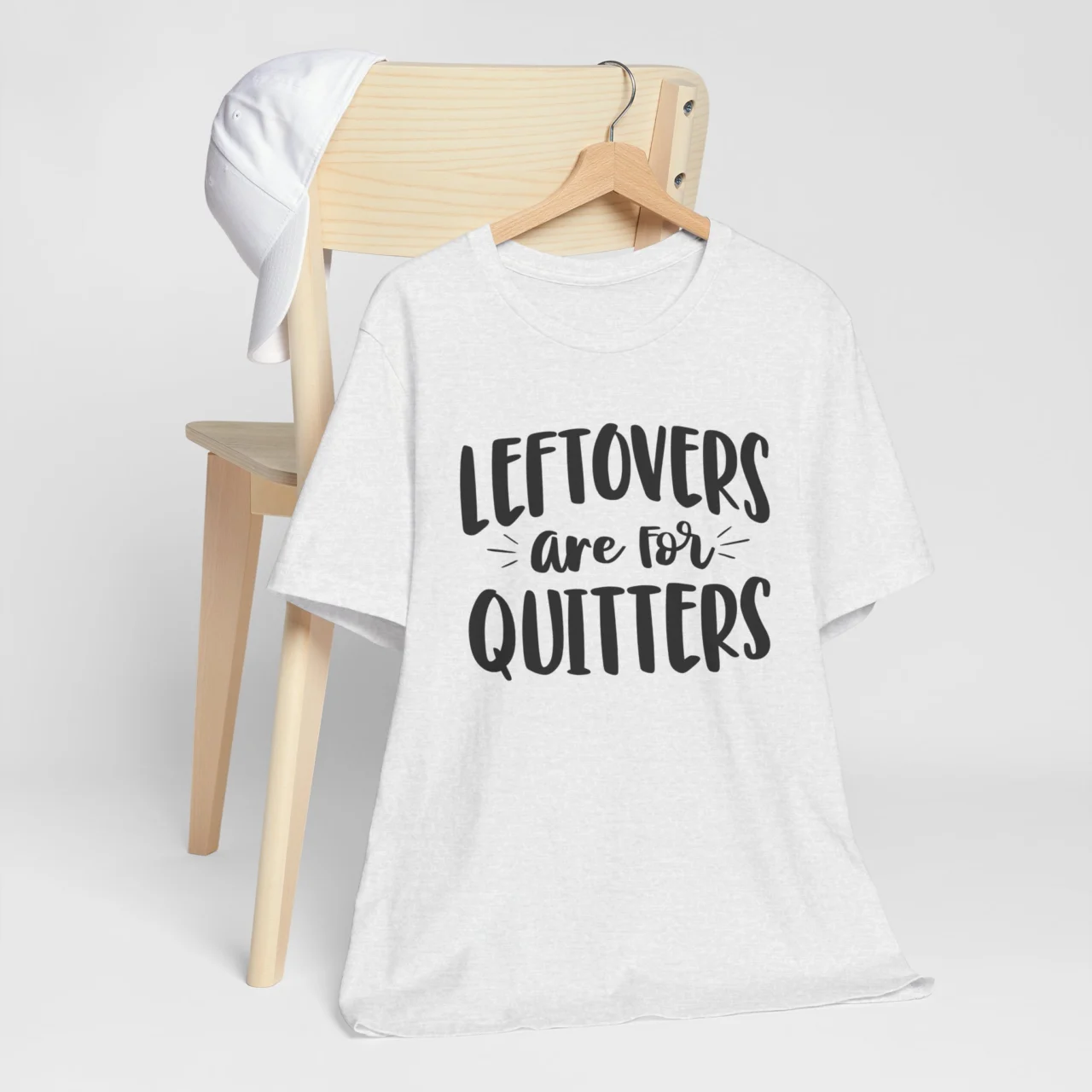 Leftovers Are for Quitters Shirt - Funny Thanksgiving Foodie T-Shirt - Image 3