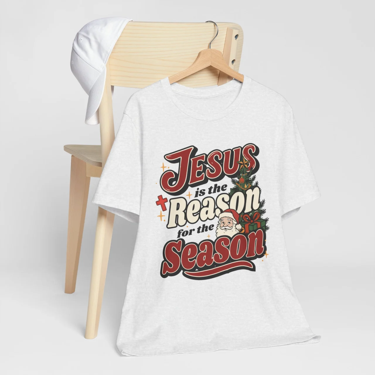 Jesus is the Reason for the Season Shirt - Religious Christmas Tee - Image 4