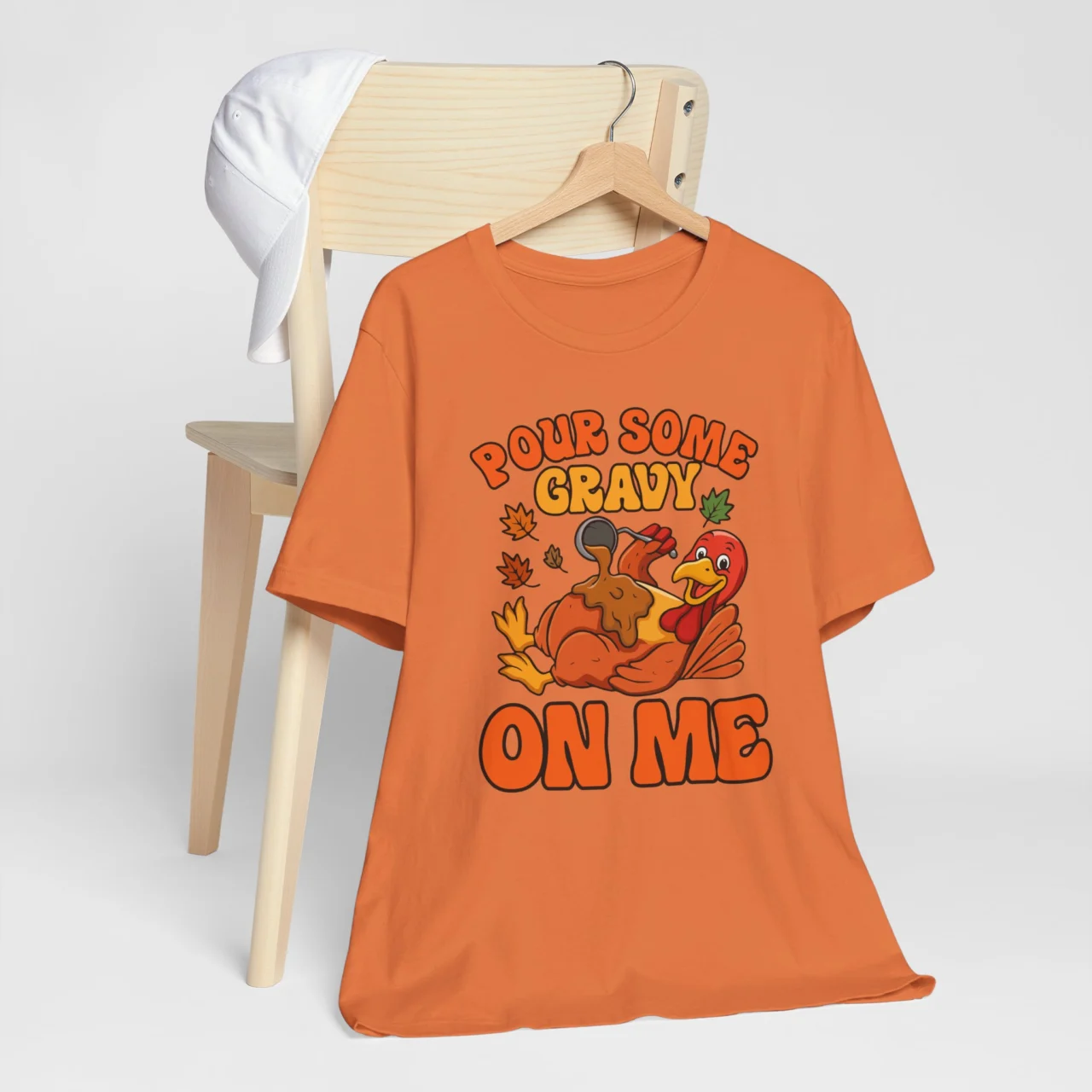 Pour Some Gravy On Me Turkey Shirt - Funny Sarcastic Thanksgiving Tee - Image 7