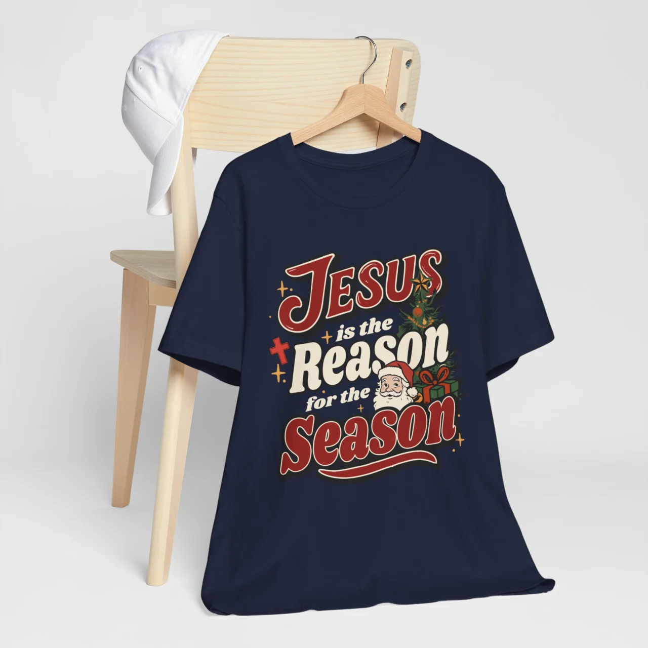 Jesus is the Reason for the Season Shirt - Religious Christmas Tee - Image 7