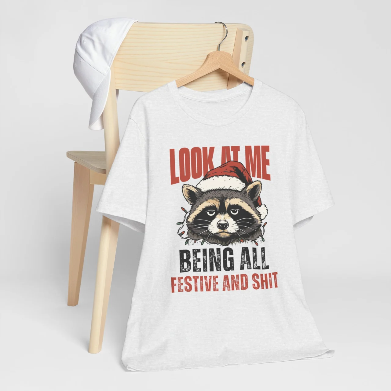 Look at Me Being All Festive Shirt - Funny Sarcastic Christmas Tee - Image 4